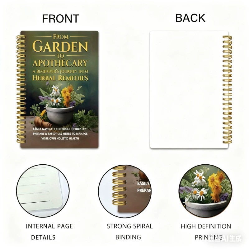 Libro de bienestar diario natu - Herbal Gardens Wellness reseña y precio