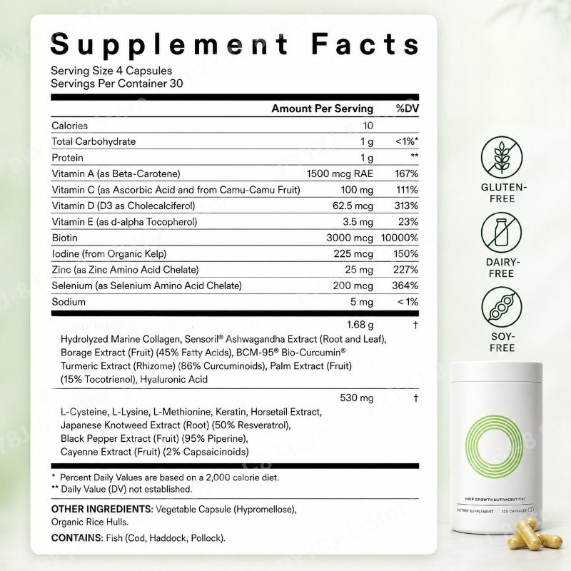 120 Cápsulas para el Bienestar - Herbal Wellness Blend reseña y precio