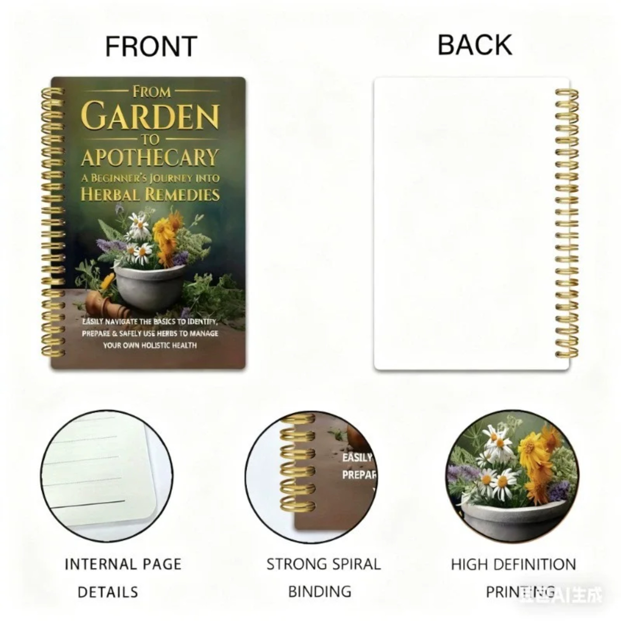 Del jardín a la botica: un via - Herbal Gardens Wellness reseña y precio